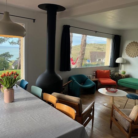 Maison Le Coteau Plage Vue Mer, 8 Pers. Petit Caux Bagian luar foto